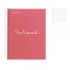 Image de Cahier - A4 (21x29,7cm) - Petits carreaux - 80 pages - couverture en polypro rose - à spirale - Miquelrius