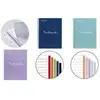 Image de Miquelrius, Cahier + bloc-notes, Notizbuch 5 A4 120 SQU.90G EMOTIONS NAVY blau (A4, Pointillés)