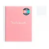 Image de Cahier Notebook à spirale A4 MIQUELRIUS Emotion Couverture polypro 120p Petits carreaux 5x5 perforé Rose