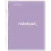 Image de Miquelrius, Cahier + bloc-notes, Notizbuch 5 A4 120 SQU 90G PP EMOTIONS LAVEN MR (A4, Pointillés, Couverture souple)
