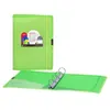 Image de Classeur P.P 4 anneaux 40mm et élastique A4 Vert
