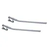 Image de Sauvic 89425-séchoir de balustrade adaptable et rabattable, gris