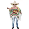 Image de Déguisement Poncho Mexicain - Enfant - Unique EURO CARNAVALES
