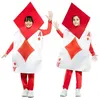 Image de Déguisement As de Carreau - Enfant - 7/9 ans (122 à 134 cm) EURO CARNAVALES