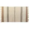 Image de DKD Home Decor, Tapis, Carpet Brown Polyester Cotton (117 x 198 x 0,7 cm) (198 x 117 cm)