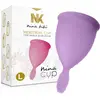 Image de Nina Kiki, Cups menstruelles, Bonnet Nina Menstruel Taille L Lilas (L)