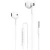 Image de Écouteurs Eightt EAUR-XI Filaire Intra Auriculaire Contrôle du Volume Avec Microphone Blanc