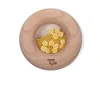 Image de Donut sensoriel en bois - Citrons