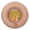Image de Donut sensoriel en bois Carottes