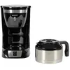 Image de SOGO Human Technology Drip Inox 10 Cafetière noir Nombre de tasse=10 verseuse en verre, fonction de conservation de la chaleur