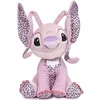 Image de Peluche Angel Lilo & Stitch Disney Stitch Rose avec son 30 cm