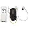Image de Contrôle à distance EDM 33988 33989 33806 33807 33803 Kit de ventilateur Blanc