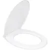 Image de EDM, Abattant WC, Couvercle de toilette 01512 Blanc PVC