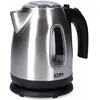 Image de EDM Bouilloire 07656 Kettle Noir Acier inoxydable 2200 W 1,7 L, Bouilloire électrique, Noir