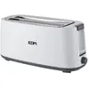 Image de EDM Toaster 07799 White Design 1400 W Doppelnut, Grille-pain, Blanc