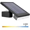 Image de EDM, Éclairage d'extérieur, Wandleuchte 31854 Schwarz 6 W 720 Lm LED Solar (6500 K) (720 lm, IP65)