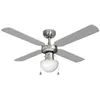 Image de Ventilateur de Plafond avec Lumière EDM Caribe 50 W Chrome