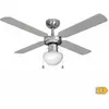 Image de EDM Ventilateur de plafond Caribe chromé puissance : 50w pales : ø102cm, Ventilateur, Argent