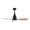 Image de Ventilateur de Plafond avec Lumière EDM Kattegat 1620 Lm 18 W Noir