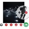 Image de EDM, Guirlande lumineuse, LED-Lichtvorhang 71482 Icicle Easy-Connect 100 W 0,72 W 200 x 50 cm (2 m)