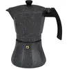 Image de EDM Machine à café italienne Noir Aluminium 9 tasses Induction, Cafetière moka, Noir