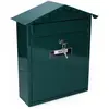 Image de EDM, Boîte aux lettres, Boîte aux lettres 85801 Tradition vert acier 26 x 9 x 35,5 cm (35.50 x 9 x 26 cm)