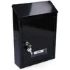 Image de EDM, Boîte aux lettres, Boîte aux lettres 85806 Standard Noir Acier 21 x 6 x 30 cm