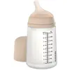 Image de Suavinex, Biberon, Zero Zero (Baby Bottle, Silicone Nipple, 270 mL, Light, M: Medium Flow) (270 ml)