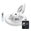 Image de Plafonnier connecté muvit io wifi blanc cct avec ventilateur - compatible alexa, google home et siri - 600*170mm