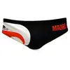 Image de Turbo Slip De Bain Maori Red/black Man 2XL