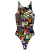 Image de Turbo Maillot De Bain Yeah Comic 894681 XL