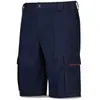 Image de Pyramid, Pantalon de travail, Kurze Hose Stretch Marineblau (50)
