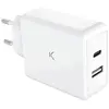 Image de Ksix Chargeur Mural Usb-c Et Usb-c 65w