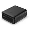 Image de KSIX Nano - Banque d'alimentation - taille de poche, câble USB-C vers USB-C, charge simultanée - 20000 mAh - 22.5 watt - PD, QC 3.0 - 2 connecteurs de sortie (USB-C, USB type A) - sur le câble : USB-C - noir