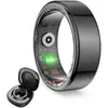 Image de KSIX Smartring Black M Size 10 (10, Noir), Bague connectée, Noir