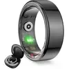 Image de KSIX Smartring Black XL Size 12 (Noir), Bague connectée, Noir