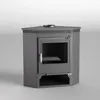 Image de FM Poêle à bois d'angle M-105 11kW avec porte en fonte