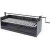 Image de Barbecue argentin bois et charbon FM BVE-100 100cm grille suspendue à manivelle