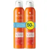 Image de Rilastil, Crème solaire, Sun System Dry Touch Spray Spf 50 2x200ml (SPF 50, 200 ml)