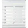 Image de Stor Planet, Stores, Store à enroulement Clip&Fix Night&Day Blanc (120 x 180 cm) (120 x 180 cm)