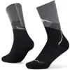 Image de Buff, Unisexe, Chaussettes de sport, Merino Light Crew Socks (42 - 44), Noir, Gris