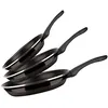 Image de Set de Poêles à Frire Induction 20-24-28 cm Acier Émaillé, Antiadhésif sans PFOA FAGOR Optimax Noir