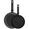 Image de Set de 2 Poêles à Frire Induction 20-24cm Aluminium 3 mm, Antiadhésif sans PFOA, FAGOR, Nela Marble, , Noir