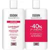Image de Isdin, Shampoing, Lambdapil Shampooing Anti-Chute Pack 2 X 400 Millilitres (Shampoing liquide, 800 ml)