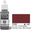 Image de Vallejo acrylic model color - german cam medium brown - val826 vall-70826