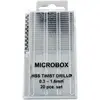 Image de Vallejo, Foret, Jeu de 20 embouts de perçage, 0,3-1,6 mm (T01001) (0,30 mm, 0,35 mm, 0,40 mm, 0,45 cm, 0,50 mm, 0,55 mm, 0,60 mm, 0,65 mm, 0,70 mm, 0,75 mm, 0,85 mm, 0,90 mm, 0,95 mm, 0.80, 1,20 mm, 1,30 mm, 1,40 mm, 1.00, 1.50, 1.60)