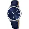 Image de Festina, Montre, Classique, Bleu, Argent, (Horloge analogique, 39 mm)