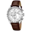 Image de Festina, Montre, Sport Chronograph, Marron, Argent, (Chronographe, Horloge analogique, 44 mm)
