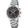 Image de Festina, Montre, Boyfriend, Argent, (Chronographe, Horloge analogique, Montre avec pierre précieuse, 36 mm)