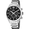 Image de Festina, Montre, Timeless Chrono, Argent, Noir, (Chronographe, Horloge analogique, 44 mm)